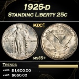 1926-d Standing Liberty Quarter 25c Grades GEM+ Unc