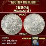 *Highlight* 1884-s Morgan Dollar $1 Select Unc USCG (fc)