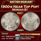 *Highlight* 1900-s Morgan Dollar Near Top Pop! $1 ms66+ SEGS (fc)