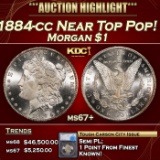 *Highlight* 1884-cc Morgan Dollar Near Top Pop! $1 ms67+ SEGS (fc)