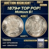 *Highlight* 1879-p Morgan Dollar TOP POP! $1 ms67+ SEGS (fc)