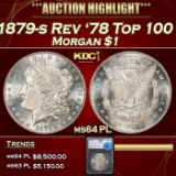 *Highlight* 1879-s Rev '78 Top 100 Morgan Dollar $1 ms64 PL SEGS (fc)