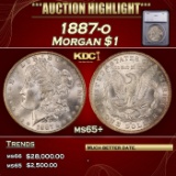 *Highlight* 1887-o Morgan Dollar $1 ms65+ SEGS (fc)