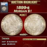 *Highlight* 1899-s Morgan Dollar $1 ms66+ SEGS (fc)