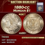 *Highlight* 1880-cc Morgan Dollar $1 ms66+ SEGS (fc)