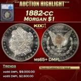 *Highlight* 1882-cc Morgan Dollar $1 ms65+ DMPL SEGS (fc)