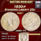 *Highlight* 1930-p Standing Liberty Quarter 25c ms65+ FH SEGS (fc)