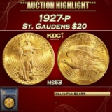 *Highlight* PCGS 1927-p Gold St. Gaudens Double Eagle $20 ms63 PCGS (fc)