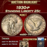 *Highlight* 1930-p Standing Liberty Quarter 25c ms66+ fh SEGS (fc)