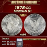 *Highlight* 1878-cc Morgan Dollar $1 ms66 SEGS (fc)