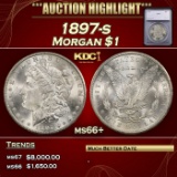 *Highlight* 1897-s Morgan Dollar $1 ms66+ SEGS (fc)