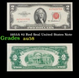 1953A $2 Red Seal United States Note Grades Choice AU/BU Slider