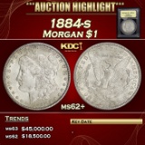 *Highlight* 1884-s Morgan Dollar $1 Select Unc USCG (fc)