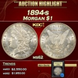 *Highlight* 1894-s Morgan Dollar $1 Select Unc USCG (fc)