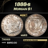 1888-s Morgan Dollar $1 Grades Select Unc