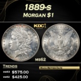 1889-s Morgan Dollar $1 Grades Select Unc
