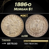 1886-o Morgan Dollar $1 Grades Choice AU/BU Slider