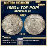 *Highlight* 1889-o Morgan Dollar TOP POP! $1 ms66+ SEGS (fc)