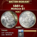 *Highlight* 1881-o Morgan Dollar $1 ms66+ SEGS (fc)