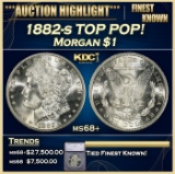 *Highlight* 1882-s Morgan Dollar TOP POP! $1 ms68+ SEGS (fc)