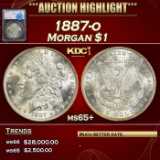 *Highlight* 1887-o Morgan Dollar $1 ms65+ SEGS (fc)