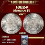 *Highlight* 1882-p Morgan Dollar $1 ms66+ SEGS (fc)