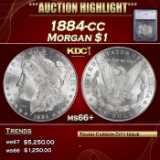 *Highlight* 1884-cc Morgan Dollar $1 ms66+ SEGS (fc)