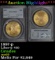 PCGS 1897-p Gold Liberty Double Eagle $20 ms63 PCGS