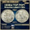 1938-d Walking Liberty Half Dollar TOP POP! 50c ms67+ SEGS