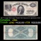 1917 $1 Large Size Legal Tender Note Grades vf+ Signatures Speelman/white