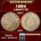 YC 1884 Liberty Nickel 5c ms67 SEGS