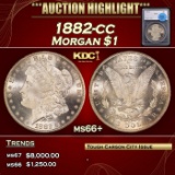 1882-cc Morgan Dollar $1 ms66+ SEGS