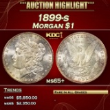 1899-s Morgan Dollar $1 ms65+ SEGS