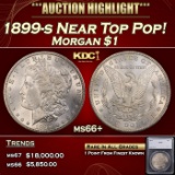 1899-s Morgan Dollar Near Top Pop! $1 ms66+ SEGS