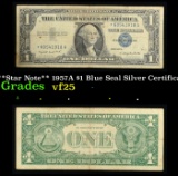 **Star Note** 1957A $1 Blue Seal Silver Certificate Grades vf+