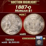 1887-o Morgan Dollar $1 ms65 SEGS