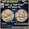 1951-d Jefferson Nickel TOP POP! 5c ms67+ 5fs SEGS