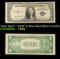 **Star Note** 1935F $1 Blue Seal Silver Certificate Grades vf+