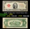 1928G $2 Red Seal United States Note Grades vf++