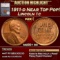 1911-d Lincoln Cent Near Top Pop! 1c ms66+ rd SEGS