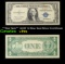 **Star Note** 1935F $1 Blue Seal Silver Certificate Grades vf++
