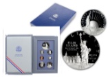 1986 United States Mint Prestige Proof Set 7 Coins W/ Box & COA