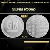 General Motors Logo (1967-2021) 1 oz .999 Silver Round