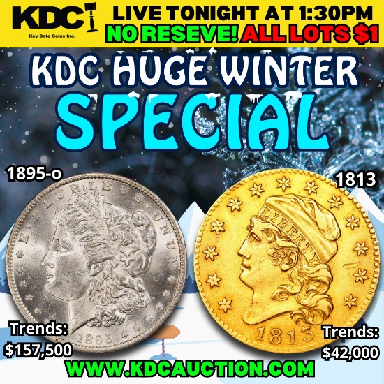 Key Date Huge Winter Special Rare Coin Auction 022