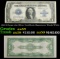 1923 $1 large size Silver Certificate Grades Select AU Signatures Woods/White