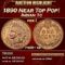 IO 1890 Proof Indian Cent Near Top Pop! 1c pr66+ rb SEGS