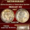 1937-d Mercury Dime Colorfullu Toned Near Top Pop! 10c ms68 FSB SEGS