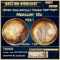 1916-p Mercury Dime Colorfully Toned TOP POP! 10c ms68+ FSB SEGS