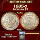 1885-o Morgan Dollar $1 ms67 SEGS