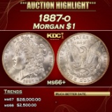 IE 1887-o Morgan Dollar $1 ms66+ SEGS